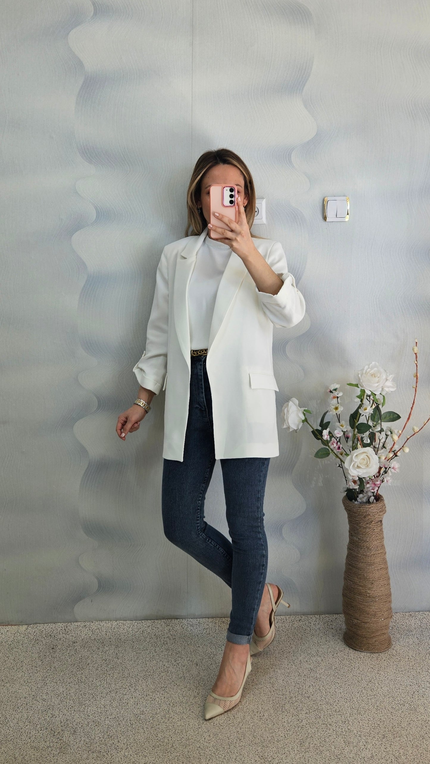 Ultra Esnek Yüksek Bel Yumuşak Dokulu Jean